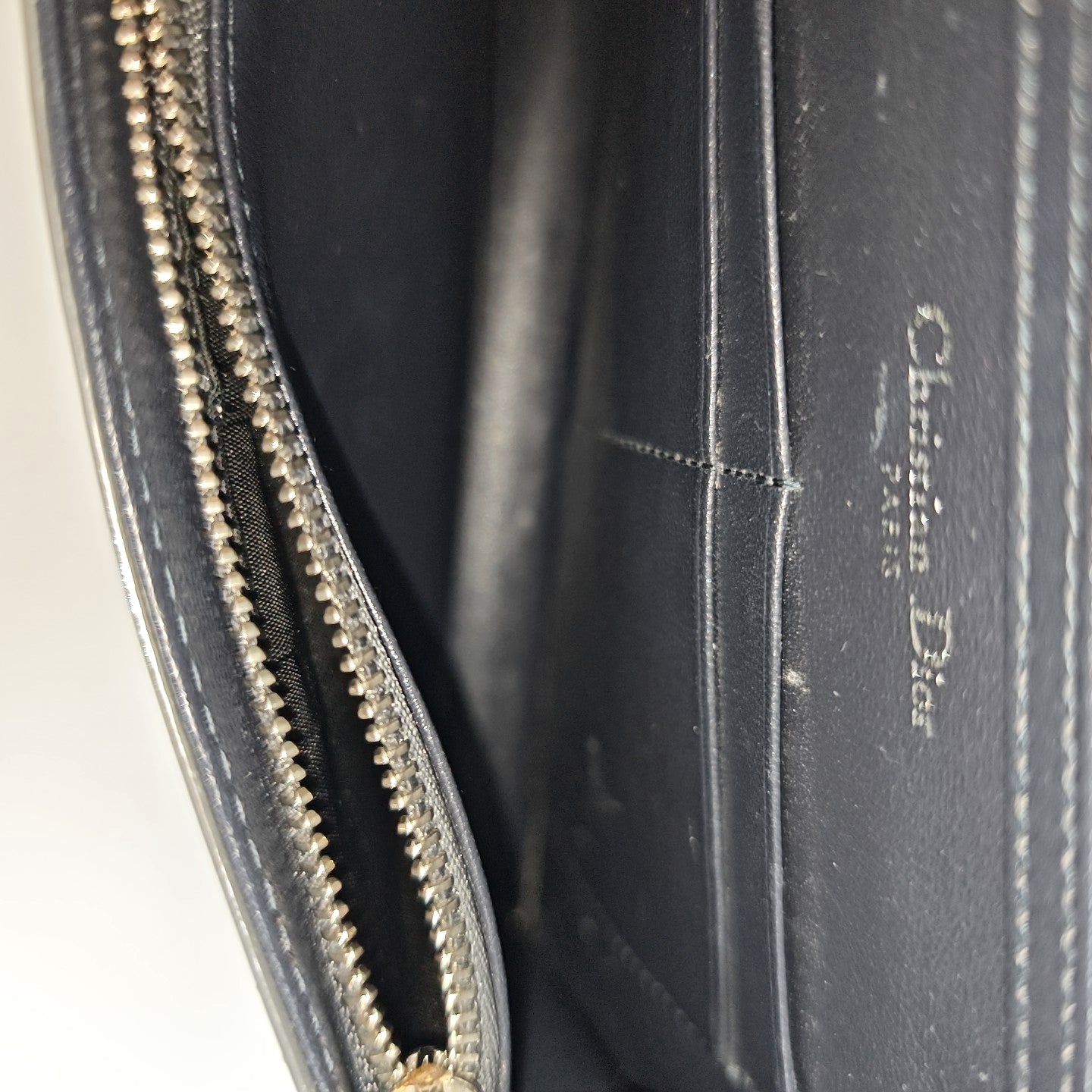 Diorama Cannage Calfskin Silver
