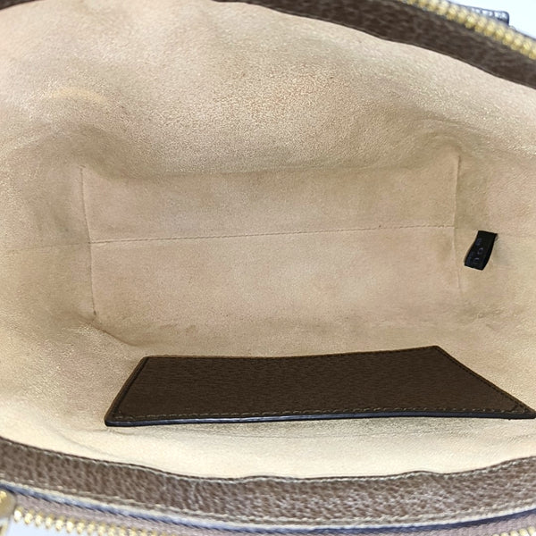 Ophidia Small Monogram Coated Canvas Beige