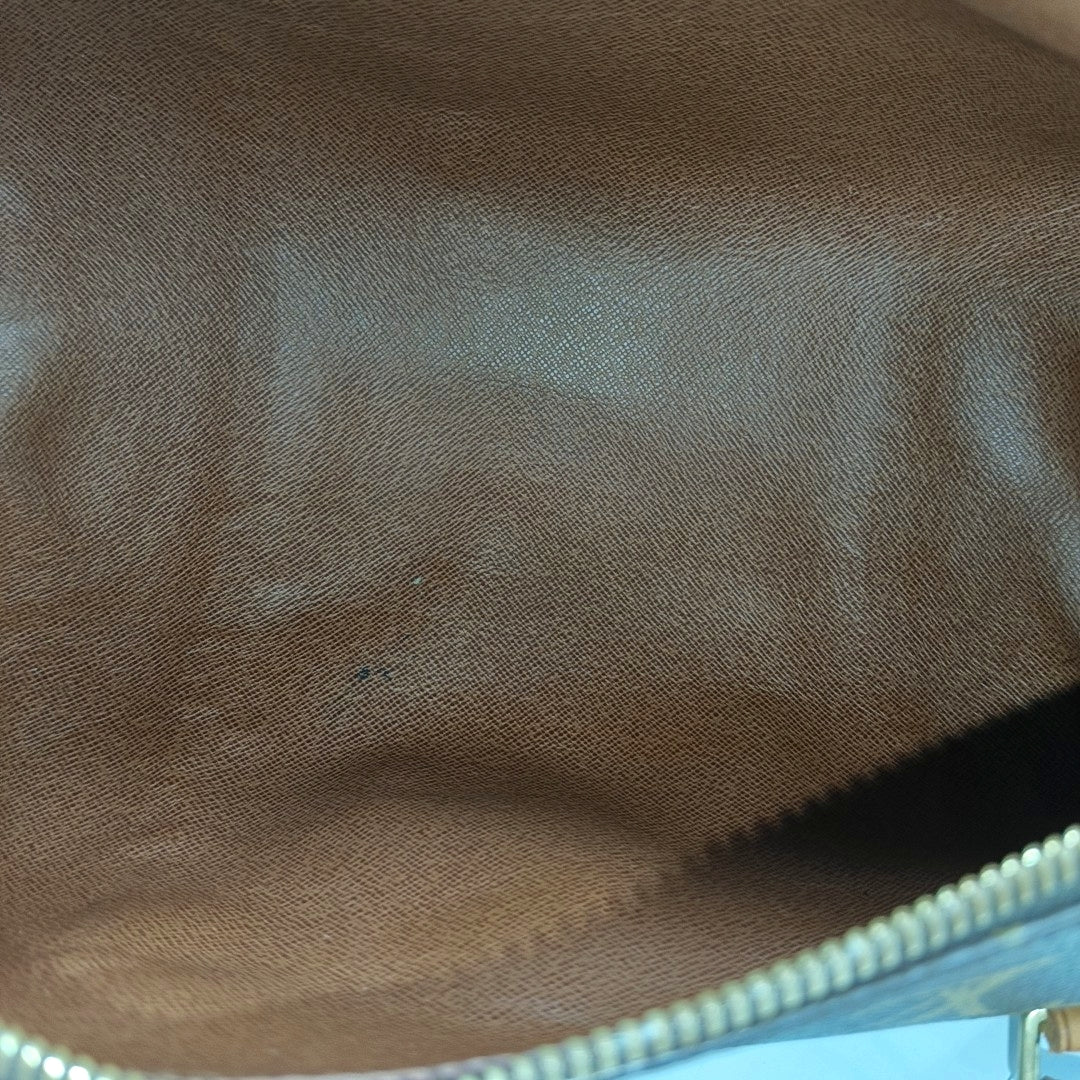 PAPILLON 30 Monogram Coated Canvas Brown