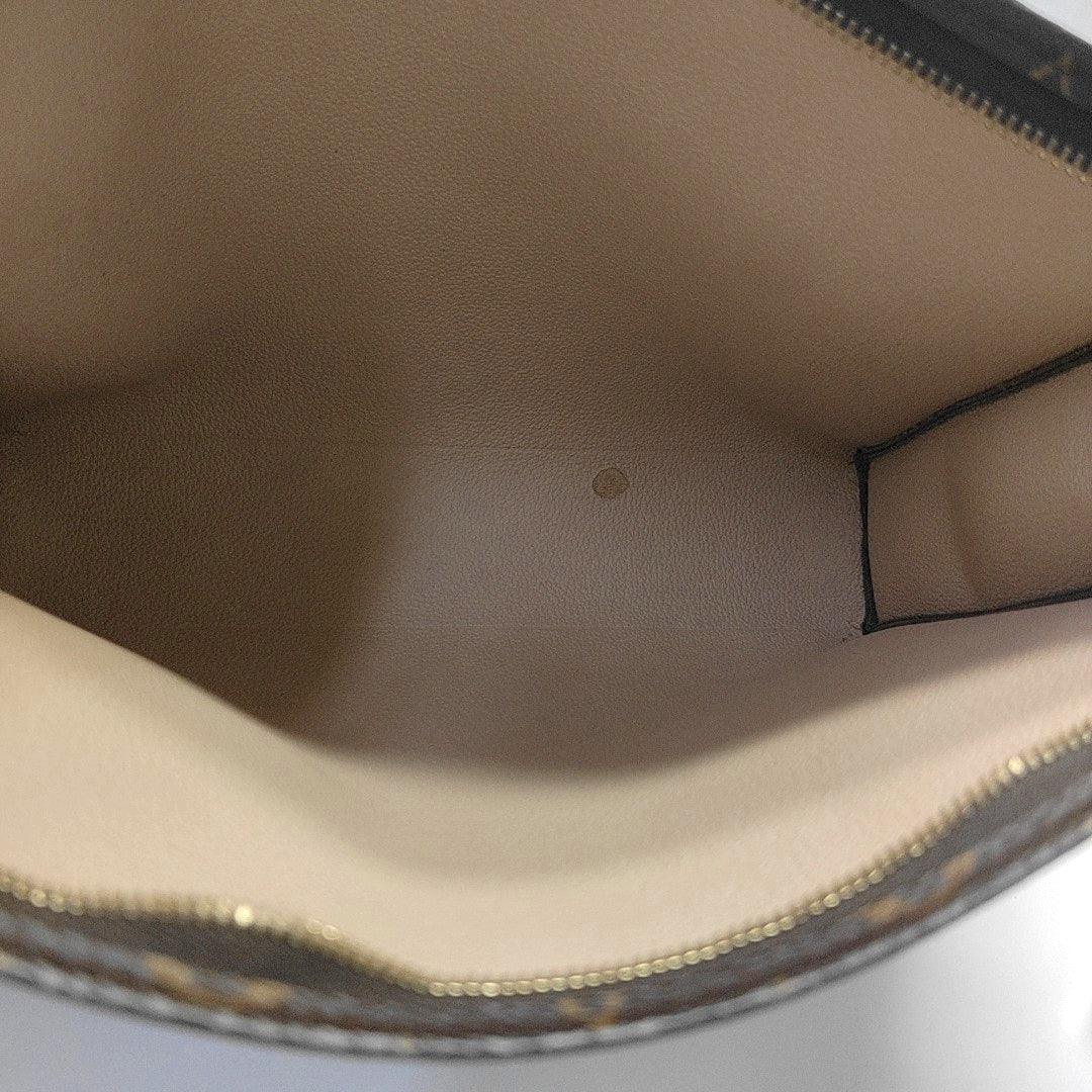 TOILET POCKET 26 Monogram Coated Canvas Brown