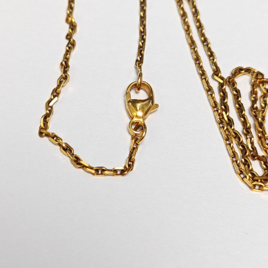 Pop H Metal Rose Gold Necklace