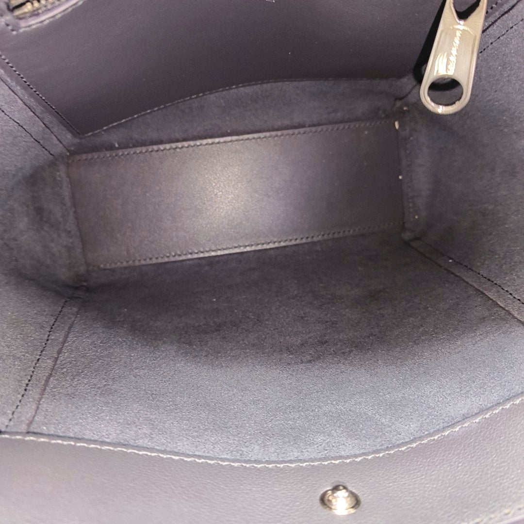 Calfskin Small Gray