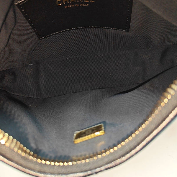 23K Quilted Lambskin Black