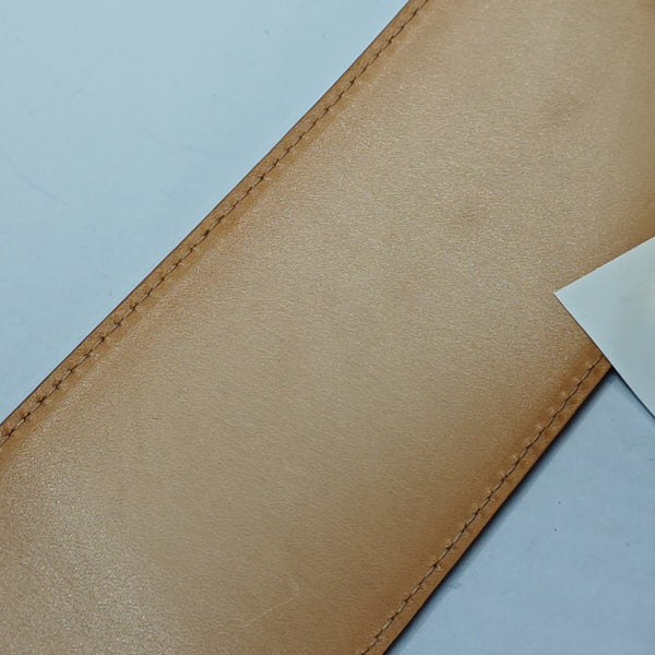 Leather Belt Red