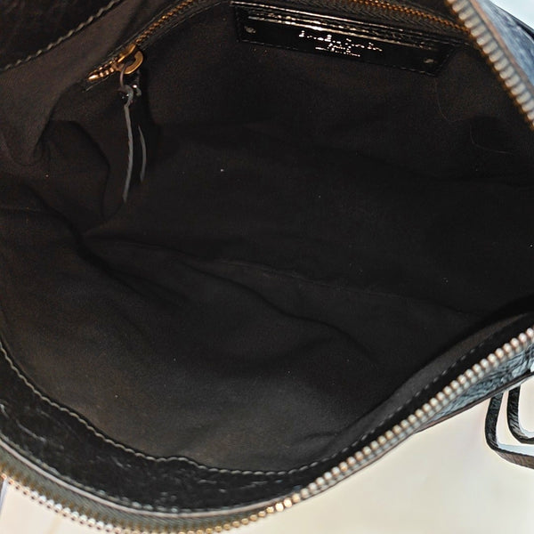 Lambskin Shoulder Bag Black