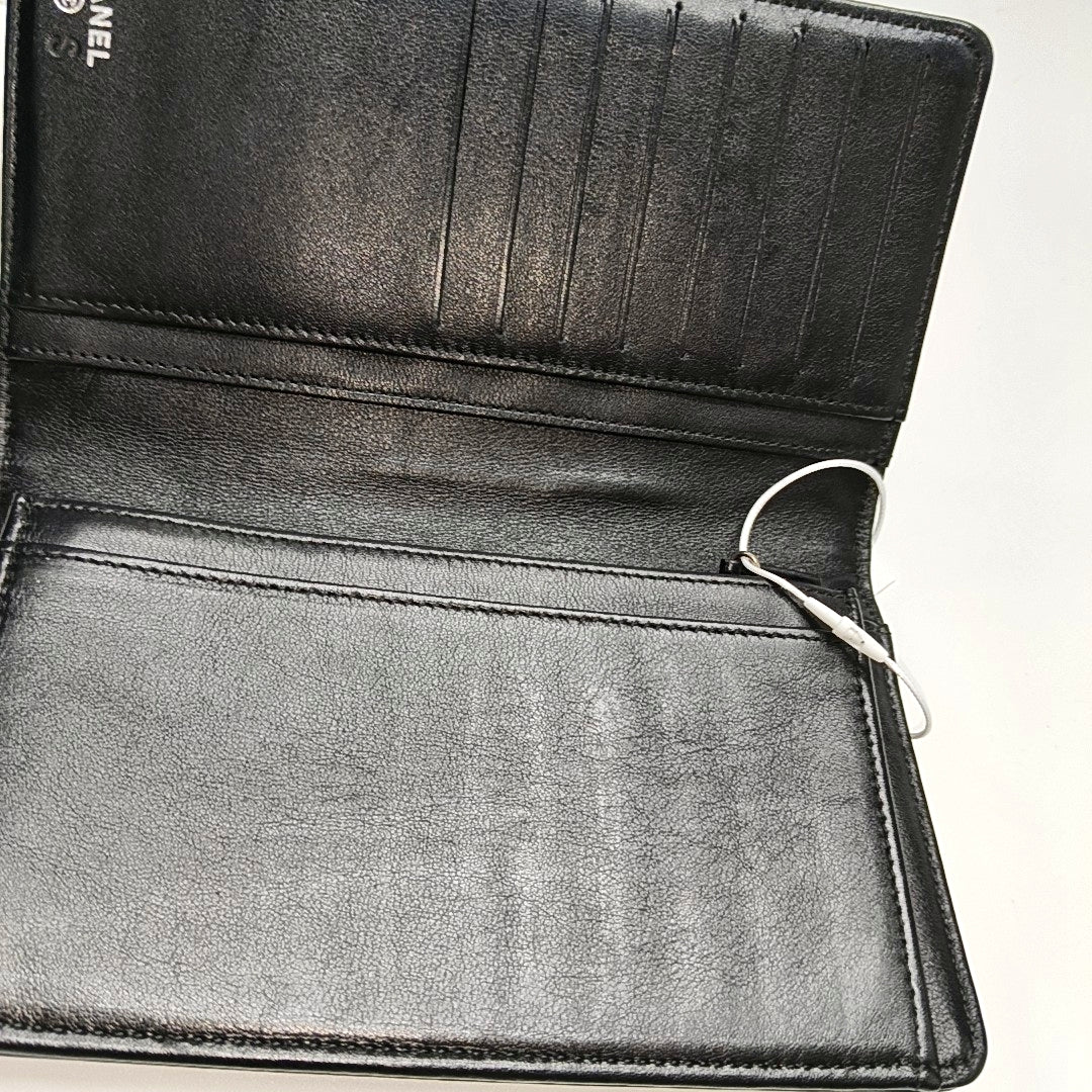 Calfskin Wallet Black