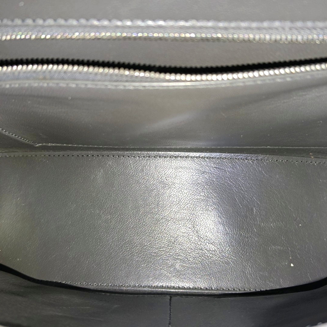 Hourglass Small Calfskin Gray