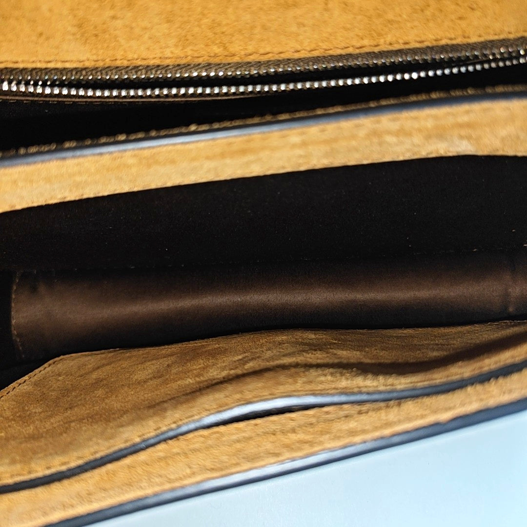 Calfskin Shoulder Bag Multicolor