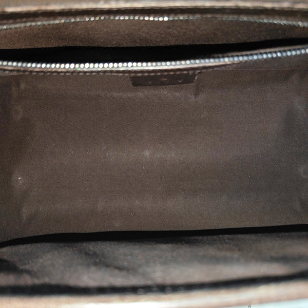 Monogram Canvas Top Handle Bag Beige