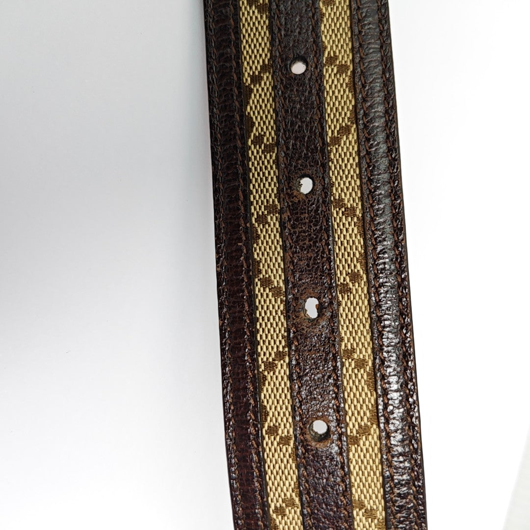 Fabric Belt Beige