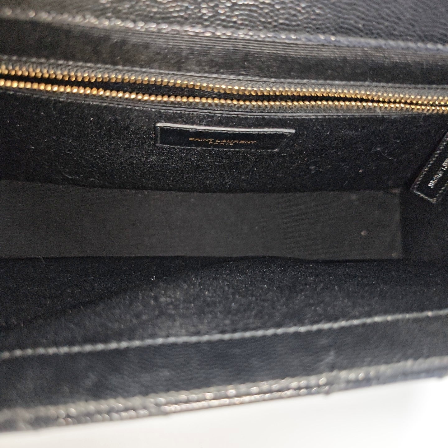 MONOGRAM Large Chevron Calfskin Black