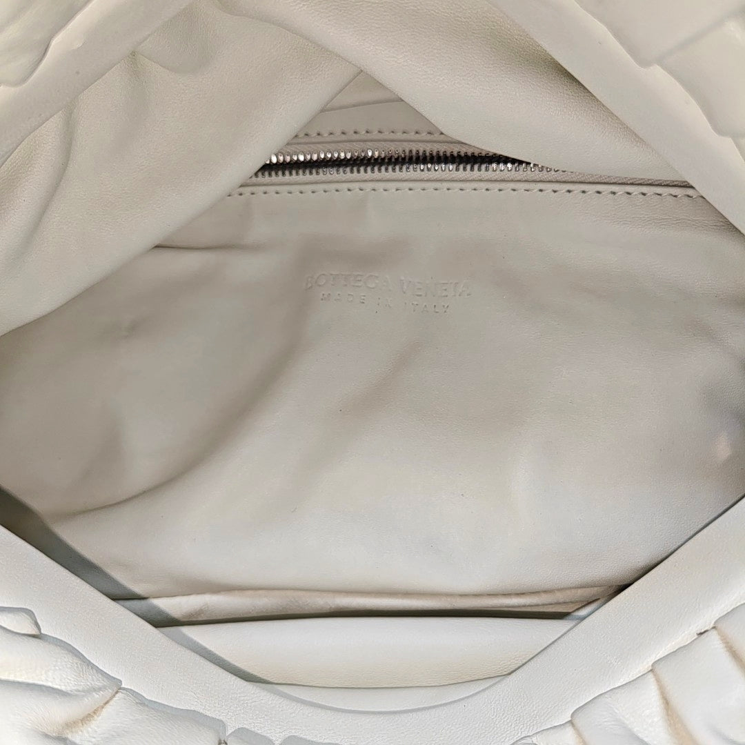 The Pouch Mini Calfskin White