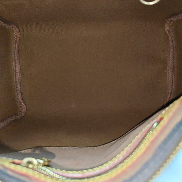 SPEEDY 25 Monogram Coated Canvas Brown