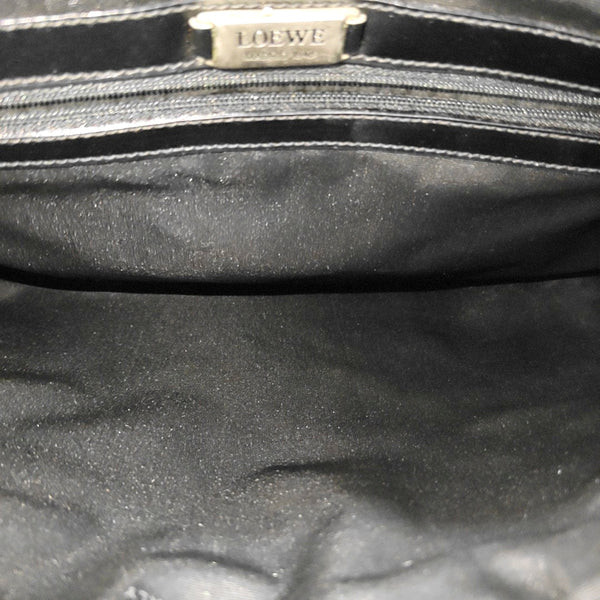 Nylon Top Handle Bag Black