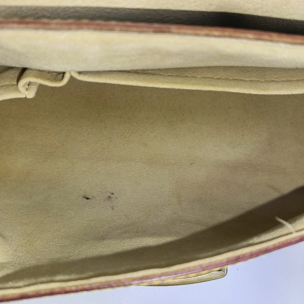 BEVERLY MM Monogram Coated Canvas Brown