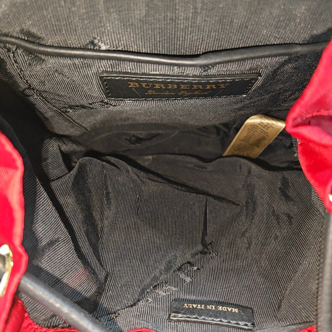 The Rucksack Nylon Red