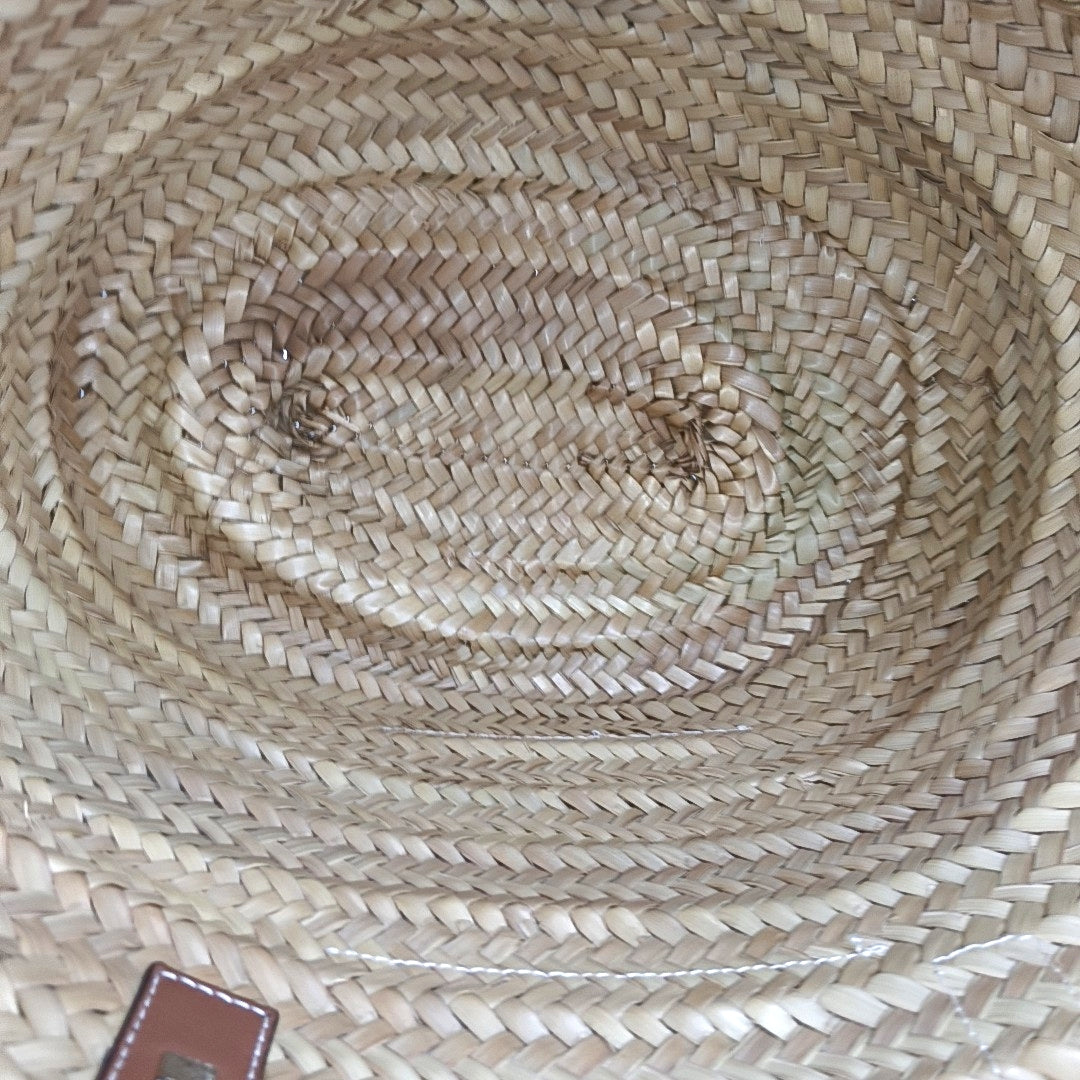 Basket Straw Beige