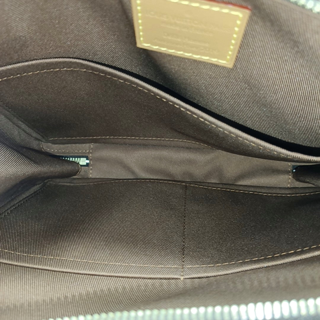SOFT TRUNK PM Monogram Coated Canvas Brown