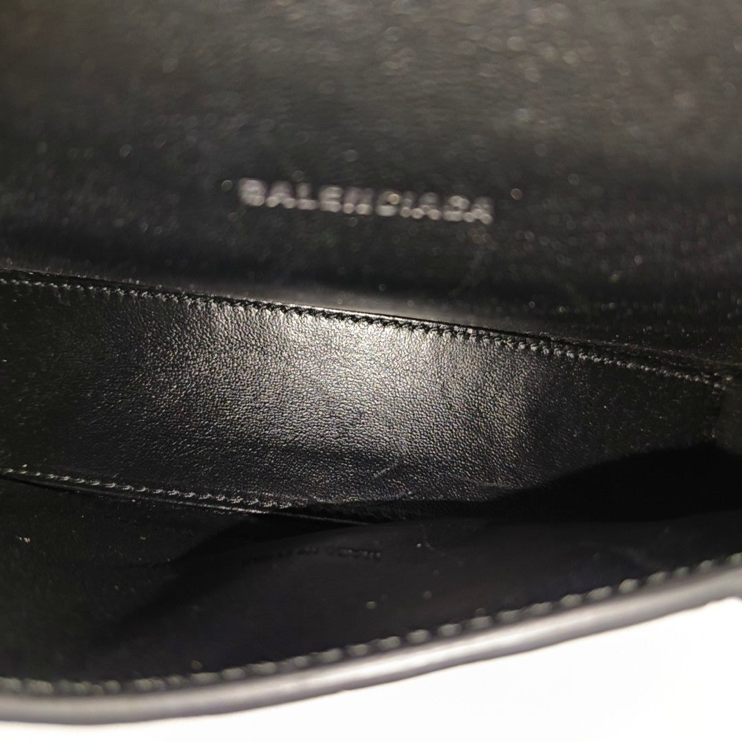 Hourglass XS Calfskin Black