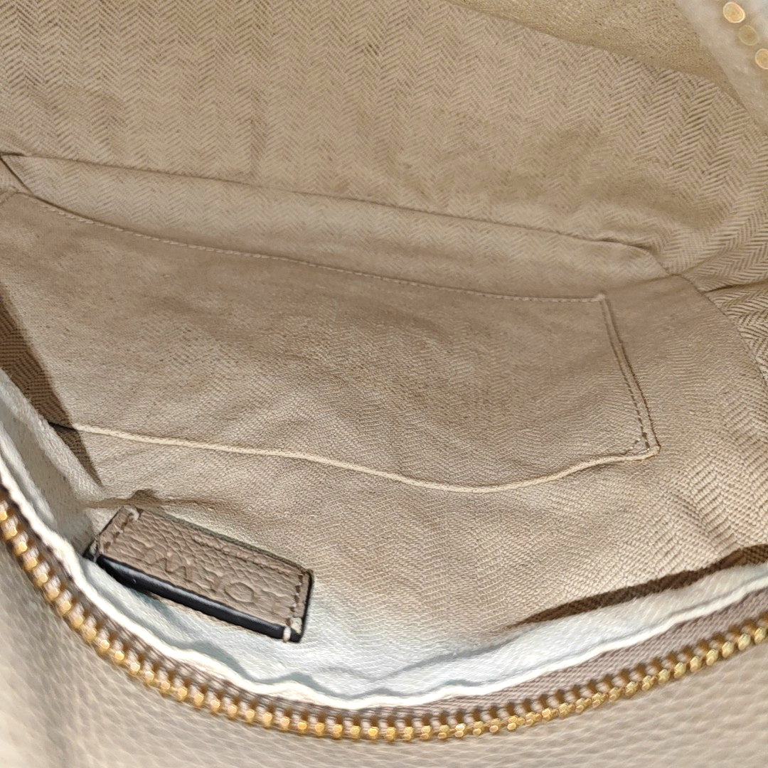Puzzle Small Calfskin Beige