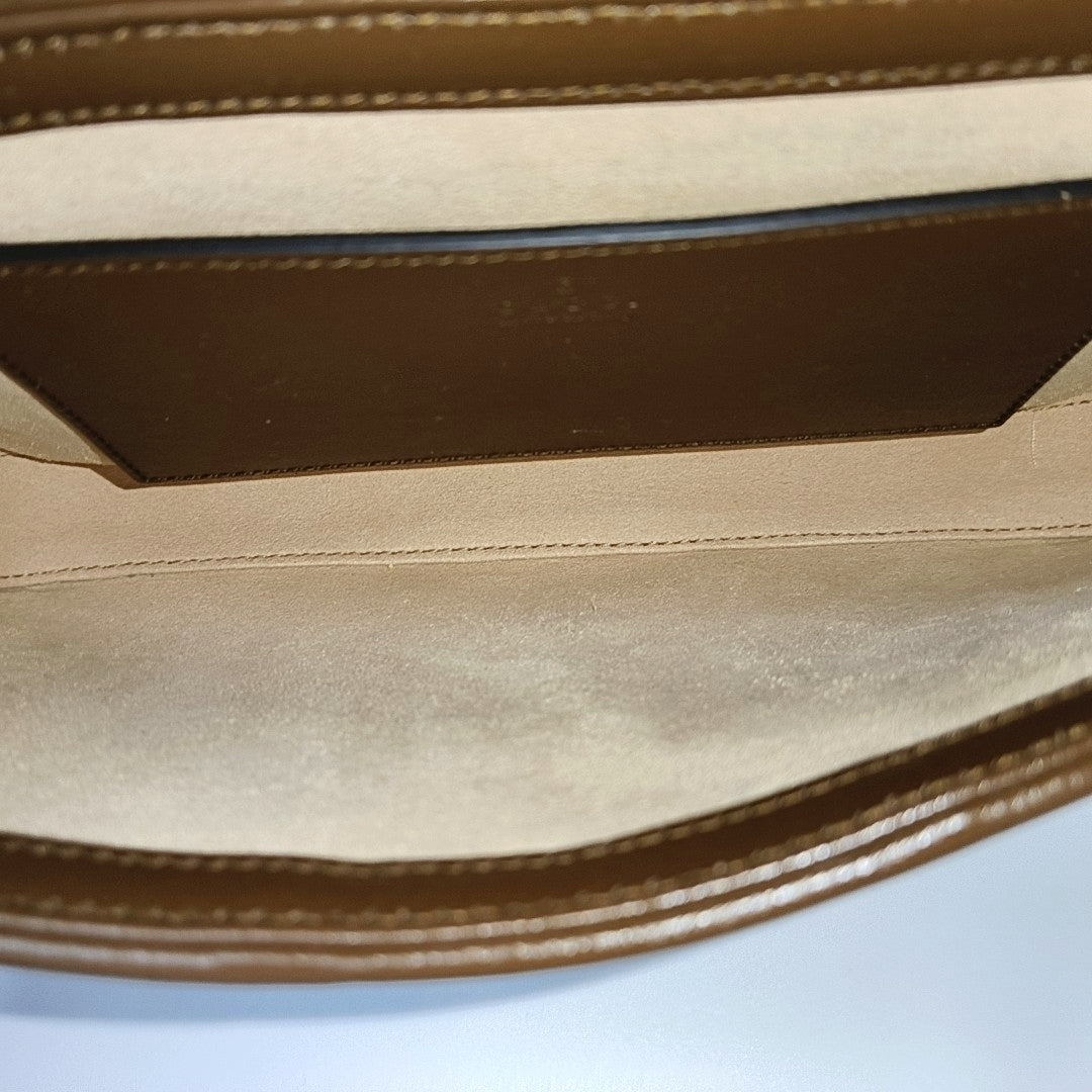 Jackie 1961 Small Monogram Coated Canvas Beige