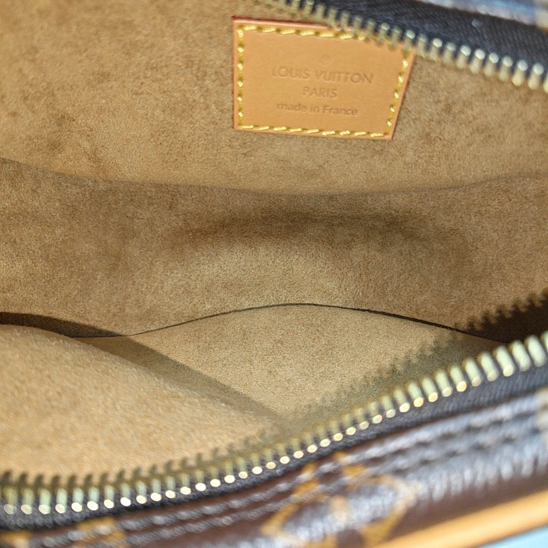 LOOP Monogram Coated Canvas Brown
