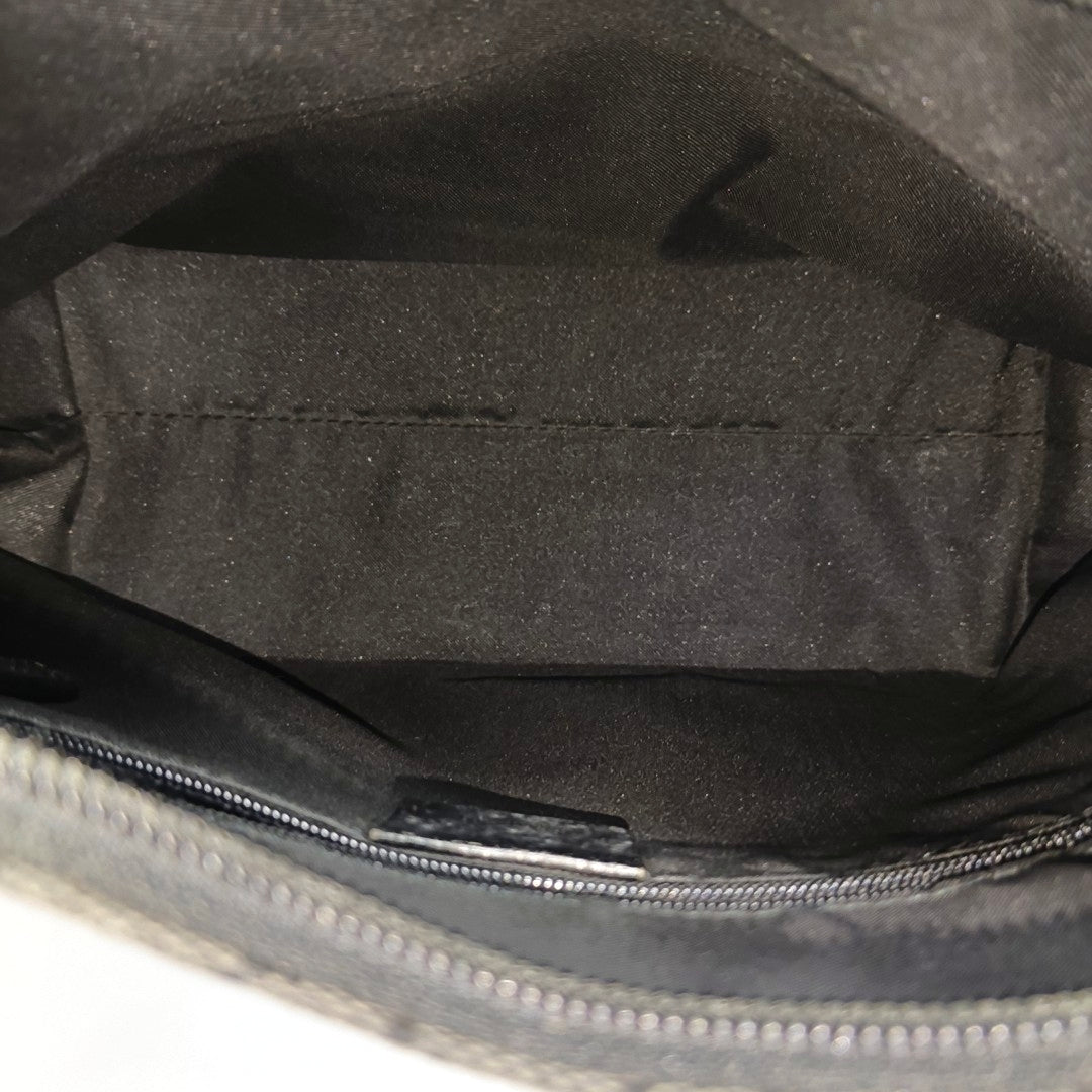 Monogram Canvas Top Handle Bag Black