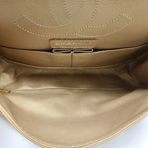 2.55 225 (small) Quilted Calfskin Gold