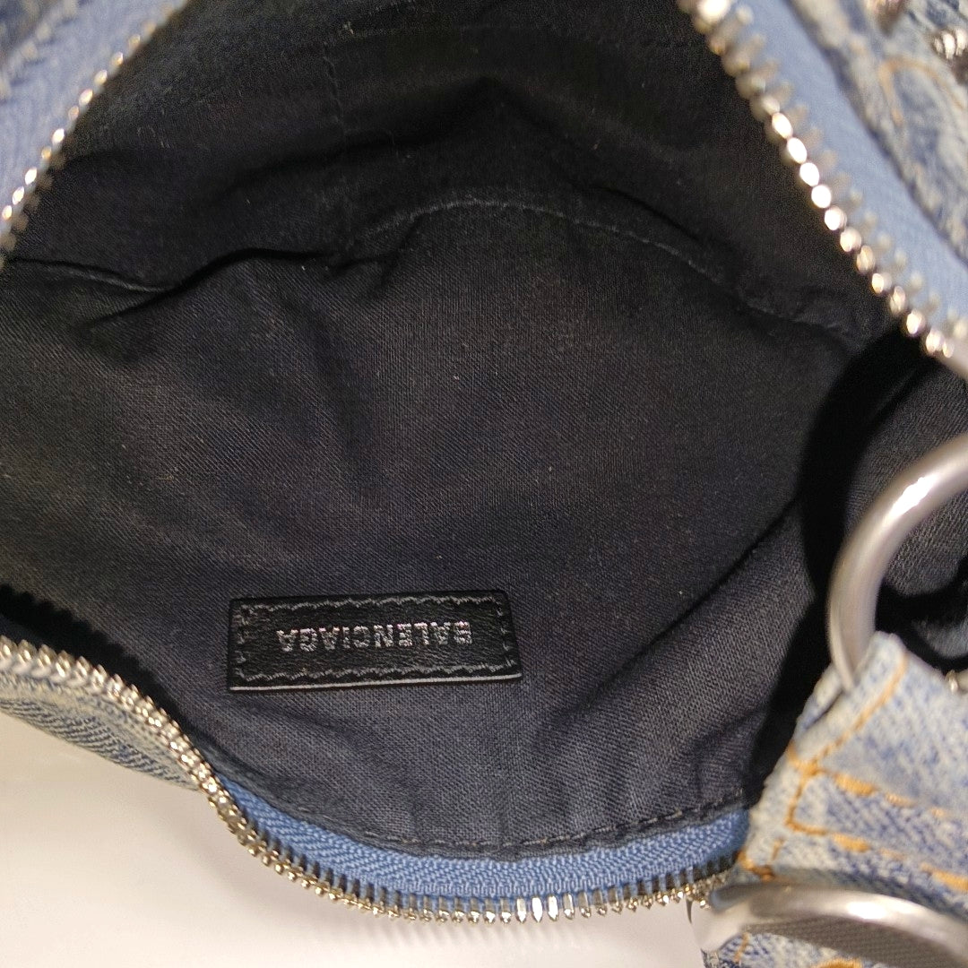 Le Cagole Small Denim Blue