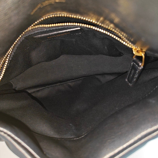 PUFFER Small Quilted Lambskin Black