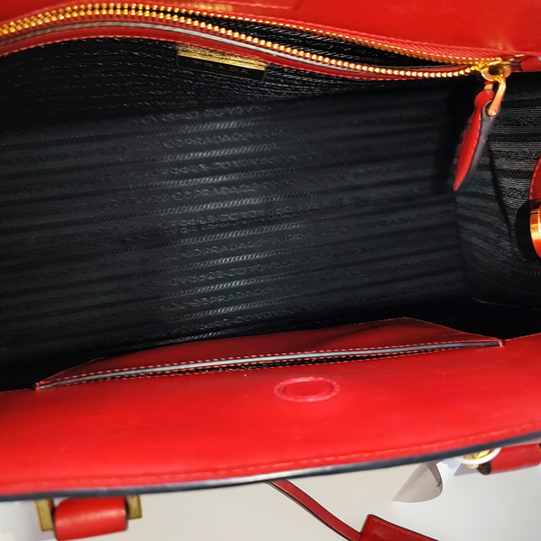 Saffiano Calfskin Red