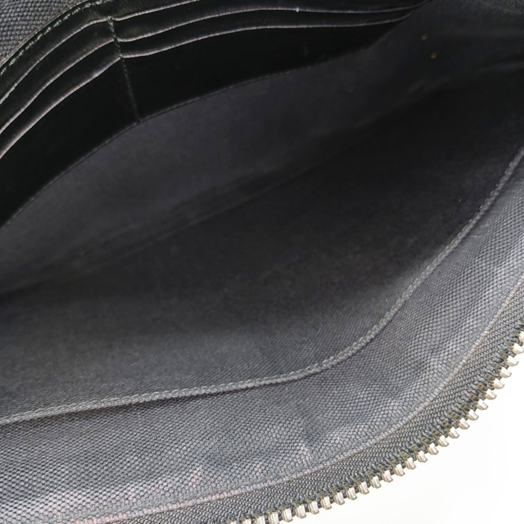 Courrier Monogram Coated Canvas Black