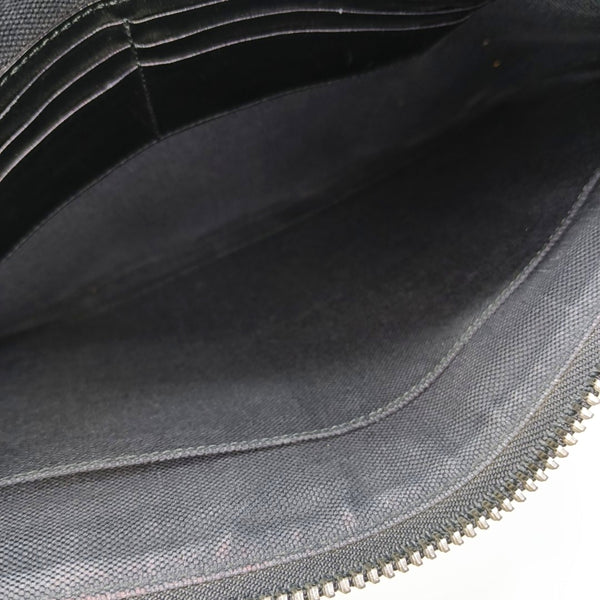Courrier Monogram Coated Canvas Black