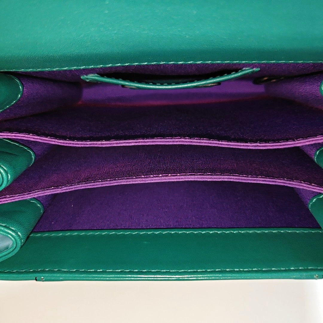 SERPENTI FOREVER Small Calfskin Green