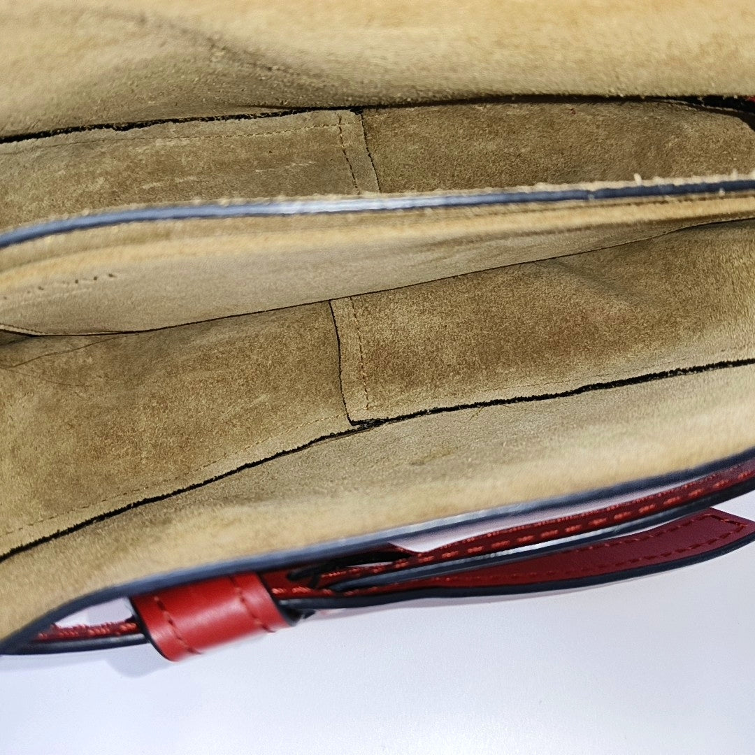 Gate Small Calfskin Red