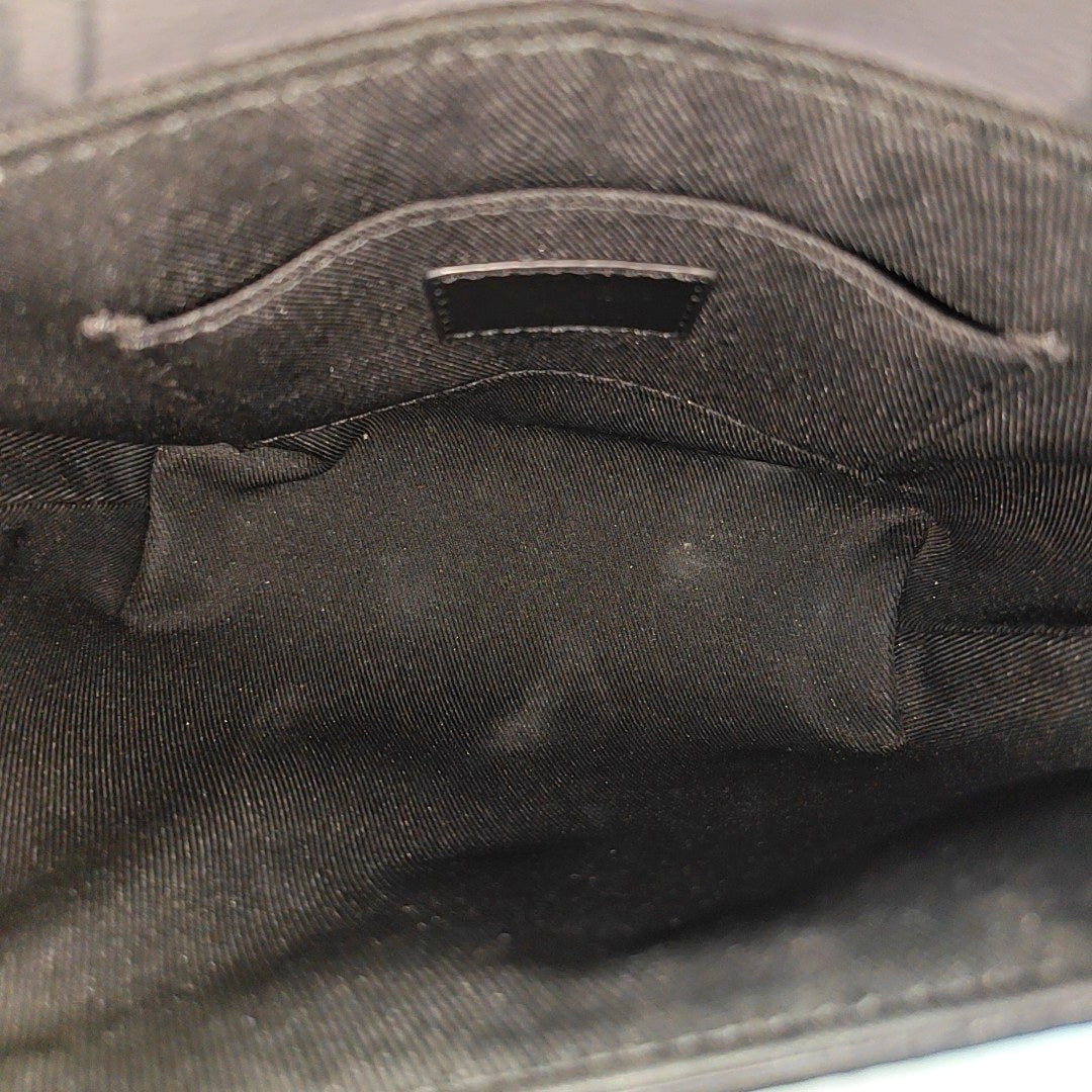 PULSE Mini Monogram Coated Canvas Black
