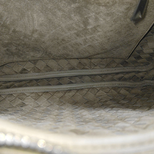Calfskin Shoulder Bag Gray