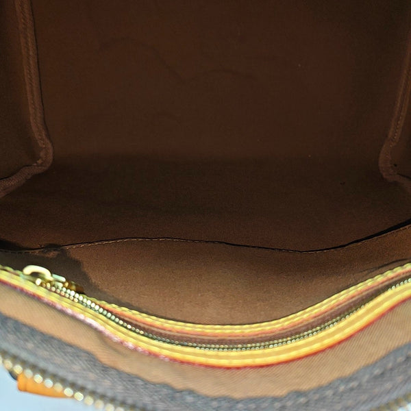 SPEEDY 30 Monogram Coated Canvas Brown