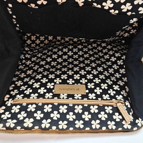 Quilted Calfskin Tote Bag Beige