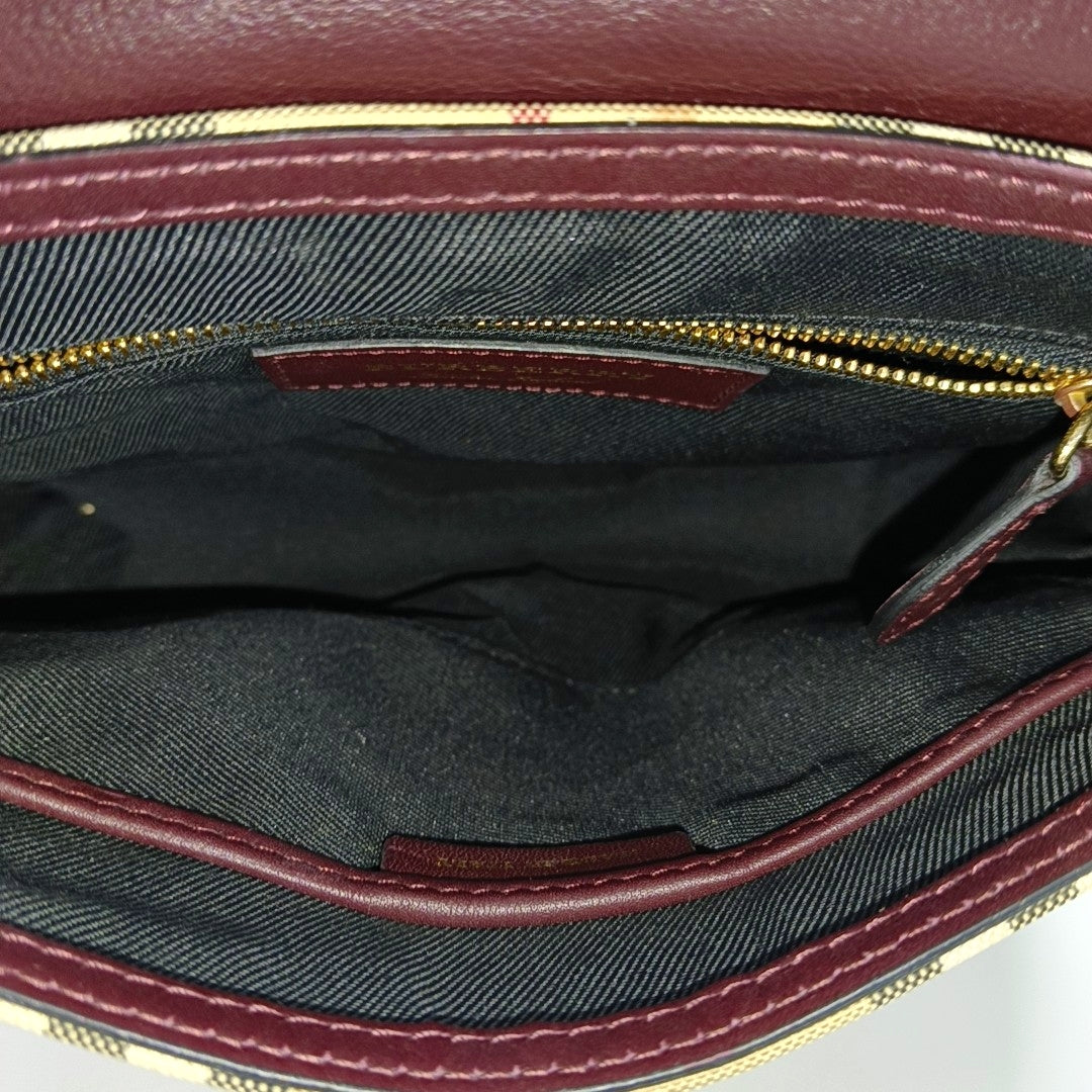 Calfskin Crossbody Bag Red