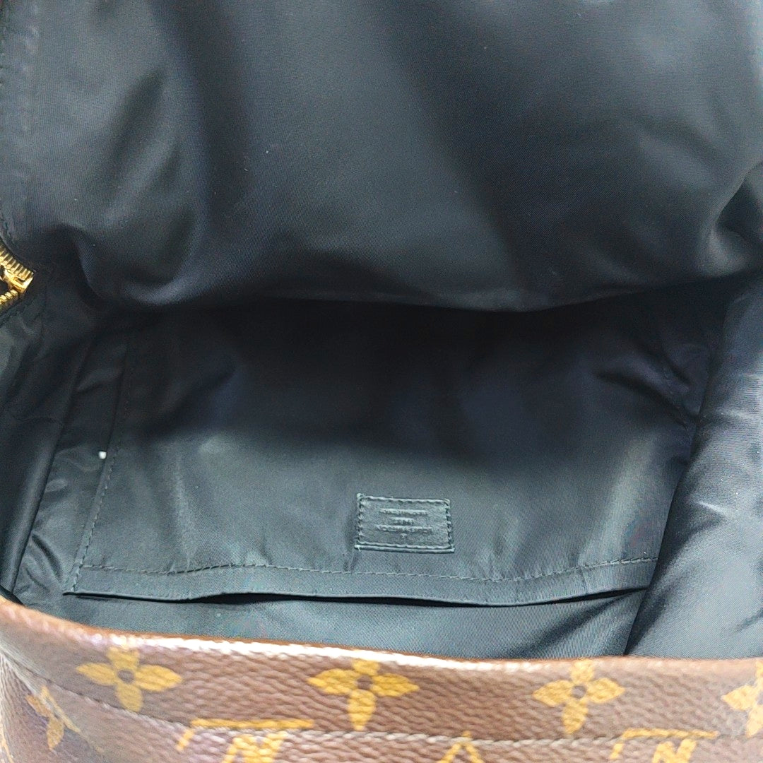 PALM SPRINGS MM Monogram Coated Canvas Brown