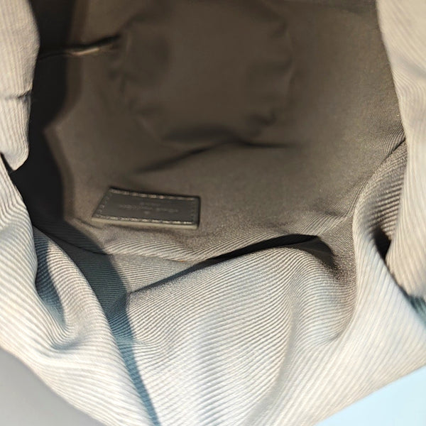CHALK Monogram Coated Canvas Gray
