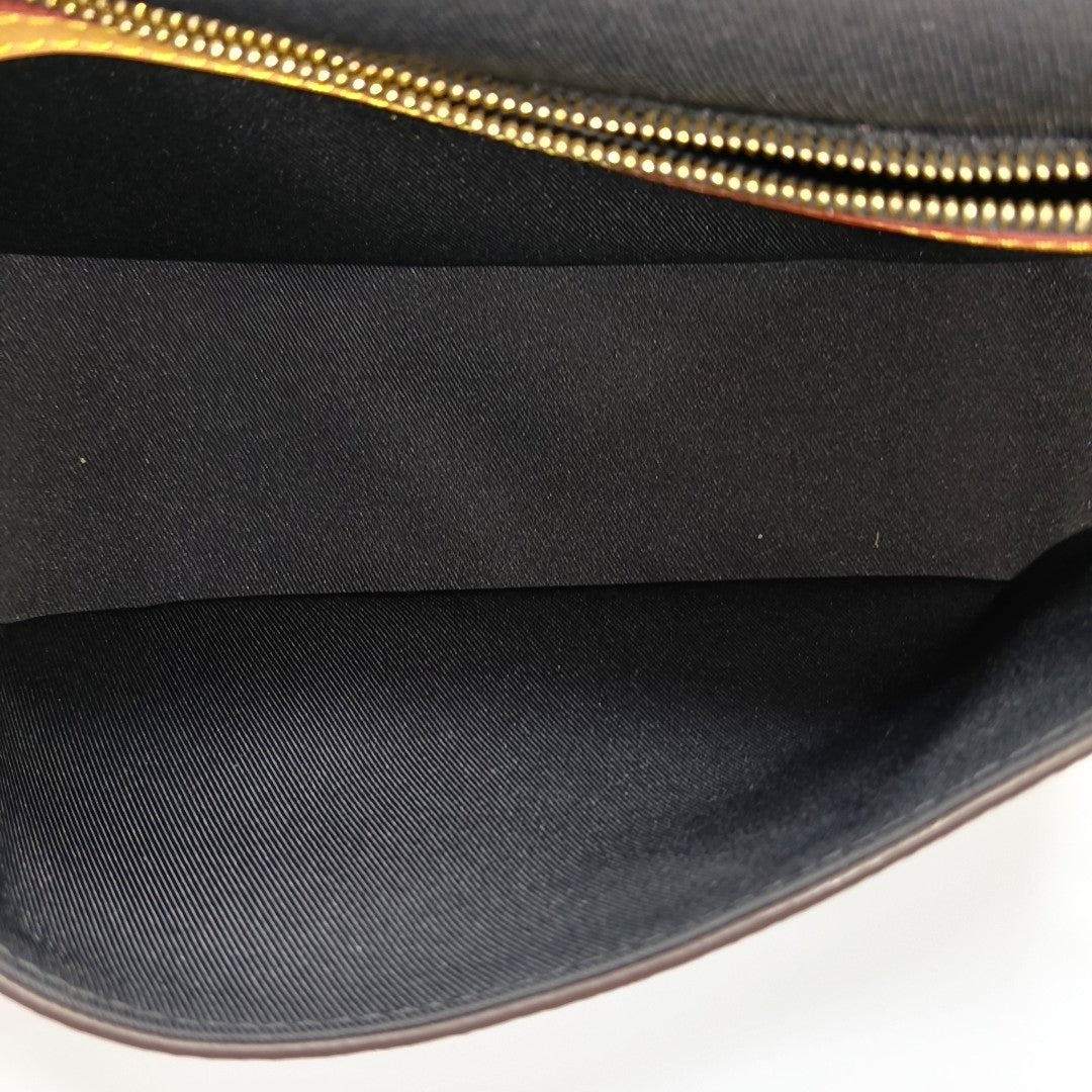 DIANE Monogram Coated Canvas Brown