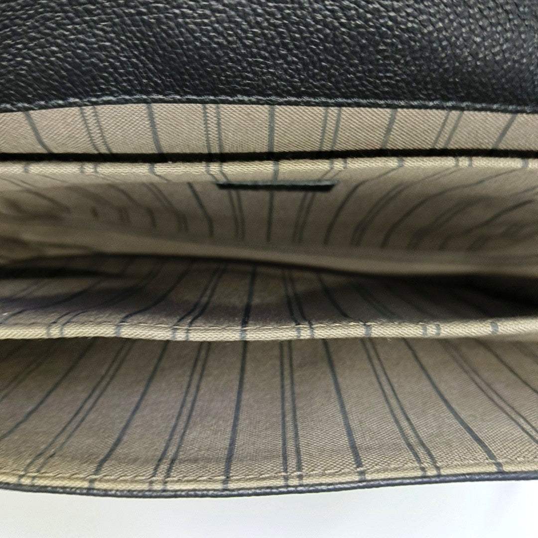 MÉTIS MM Monogram Calfskin Black