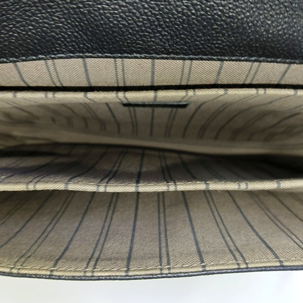 MÉTIS MM Monogram Calfskin Black