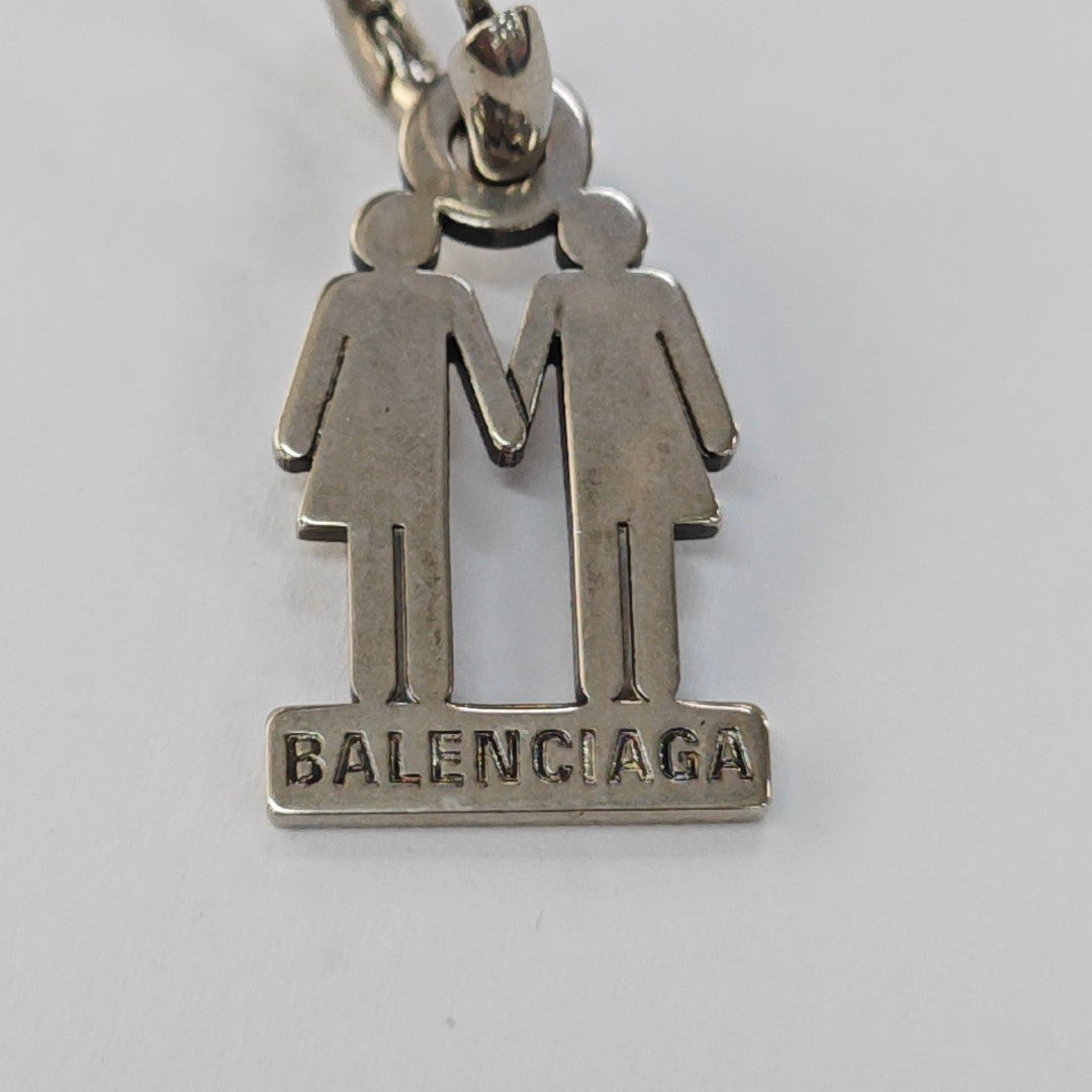 Metal Silver Earrings