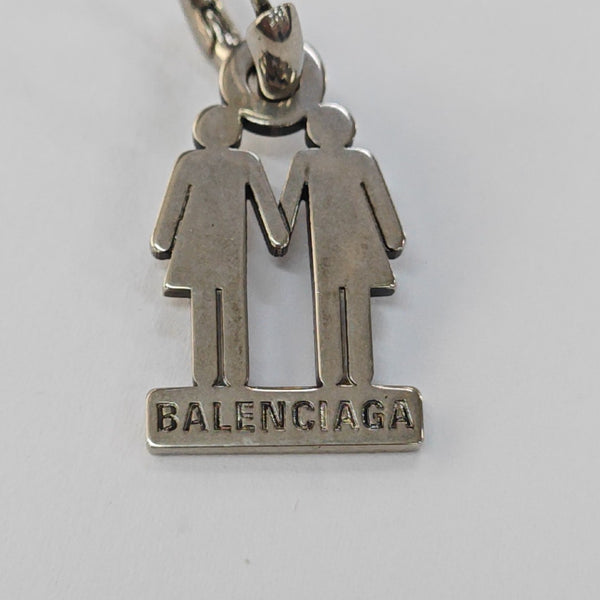 Metal Silver Earrings