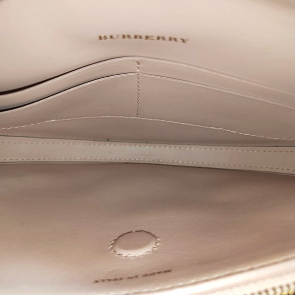 Calfskin Shoulder Bag Beige