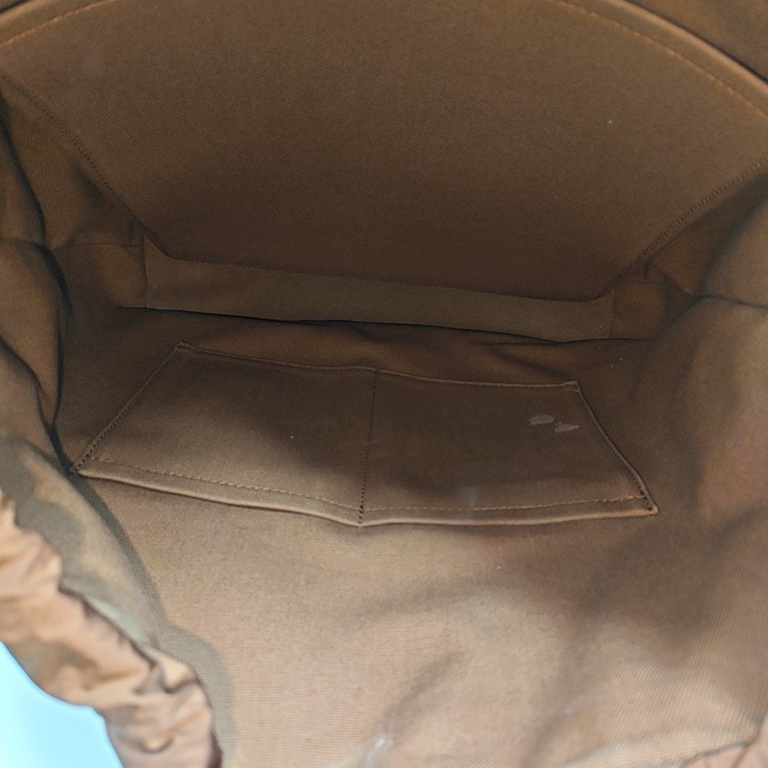 MONTSOURIS CARGO Monogram Coated Canvas Brown