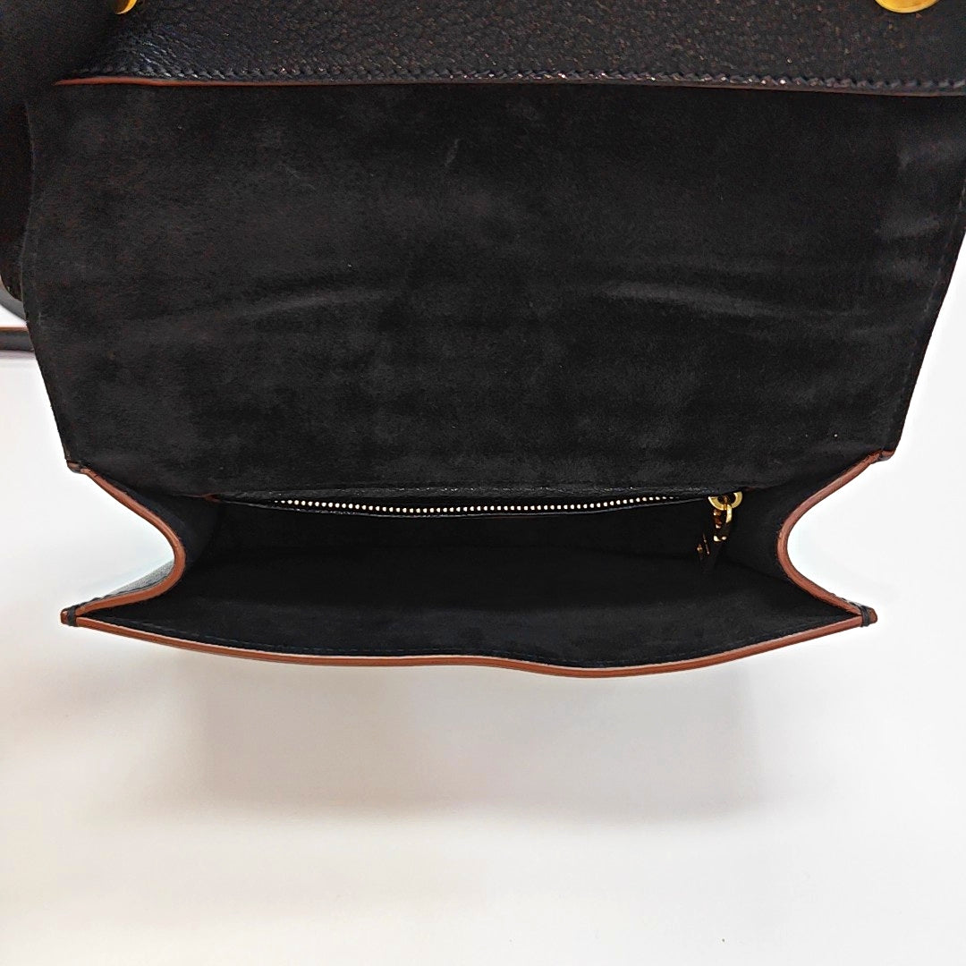 Miu Lady Calfskin Black